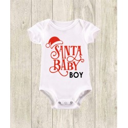 ΒΡΕΦΙΚΟ ΦΑΝΕΛΑΚΙ “Santa Baby GIRL” - “Santa Baby BOY"