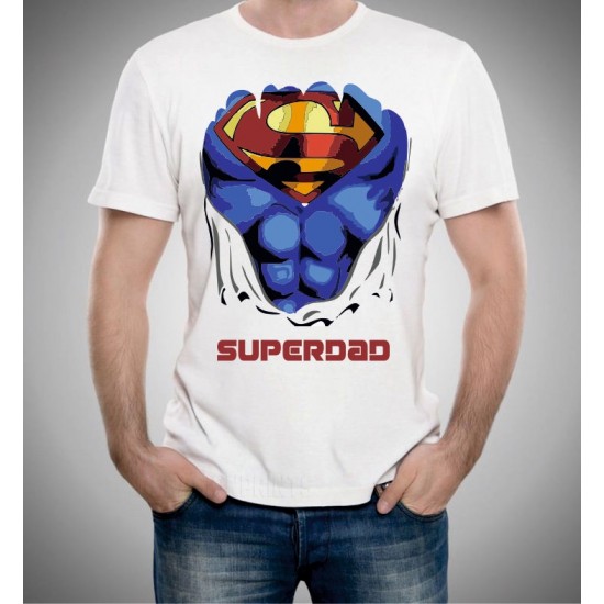 Μπλούζα για τον μπαμπά SUPERDAD 01